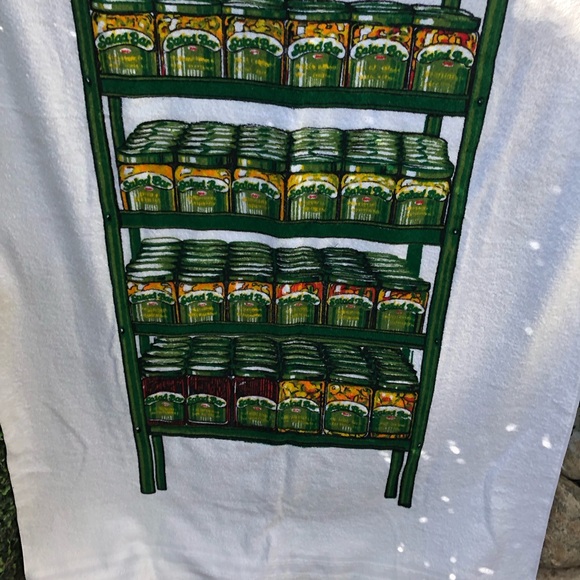 80's Salad Bar Beach Towel - Novelty Pickle Bath Sheet - Beach Supplies - Picture 6 of 14